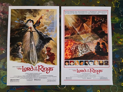 1978 lord the rings - of, poster